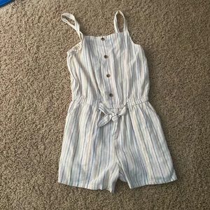 striped romper